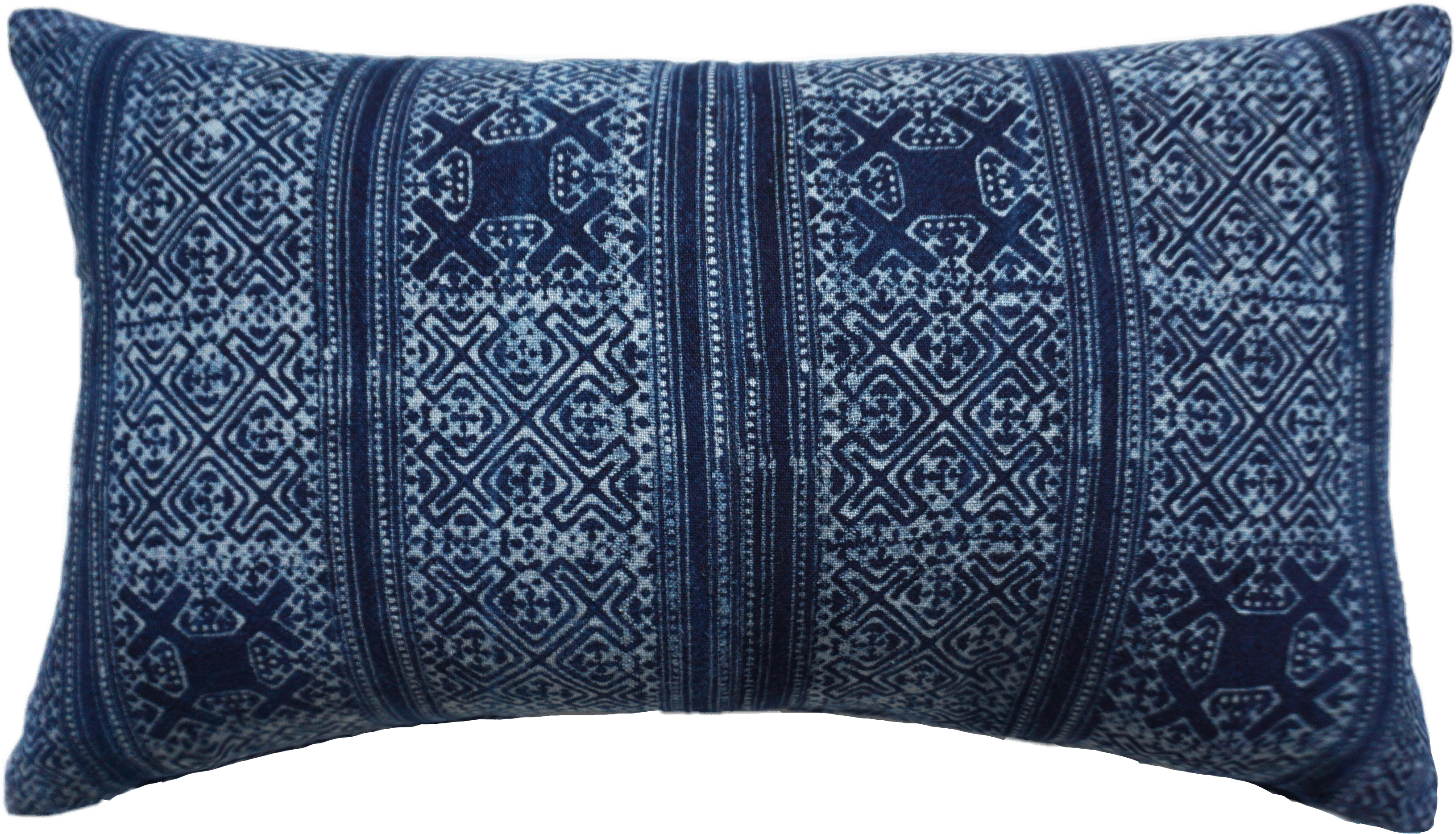 Indigo Hand Woven Batik Pillow Cover Indigo Juniper