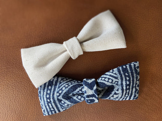 These handcrafted bow ties are perfect for any situation.