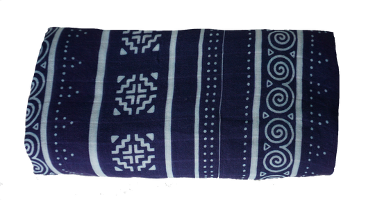 Batik Tribal Print Muslin Swaddle