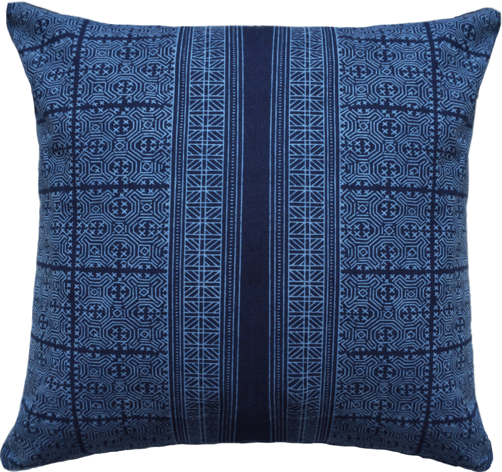 The 18 x 18 Journey Tribe Printed Pillow Cover from Indigo & Juniper.