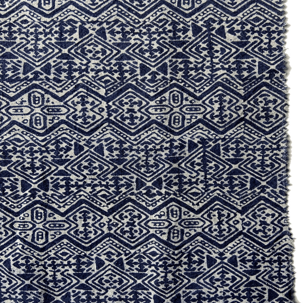 The Rocky Batik Fabric in blue to use in your own DIY projects alternative image 1.