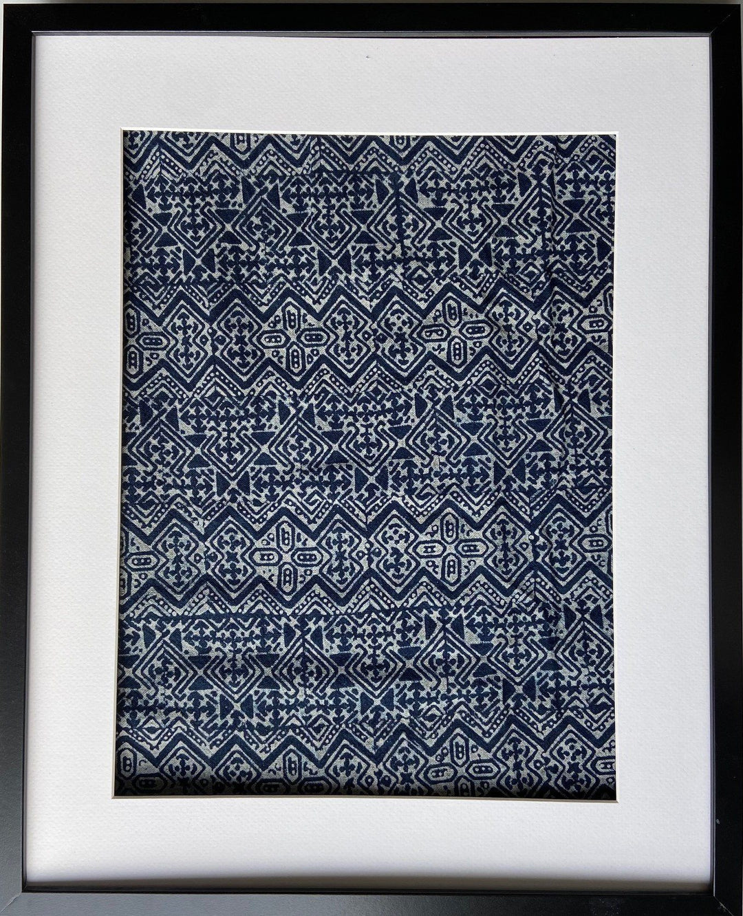 Indigo & Juniper's Batik fabrics are great for frames and hanging them around the house. Add them to your collection and awe your friends and family when they see your modern decor.